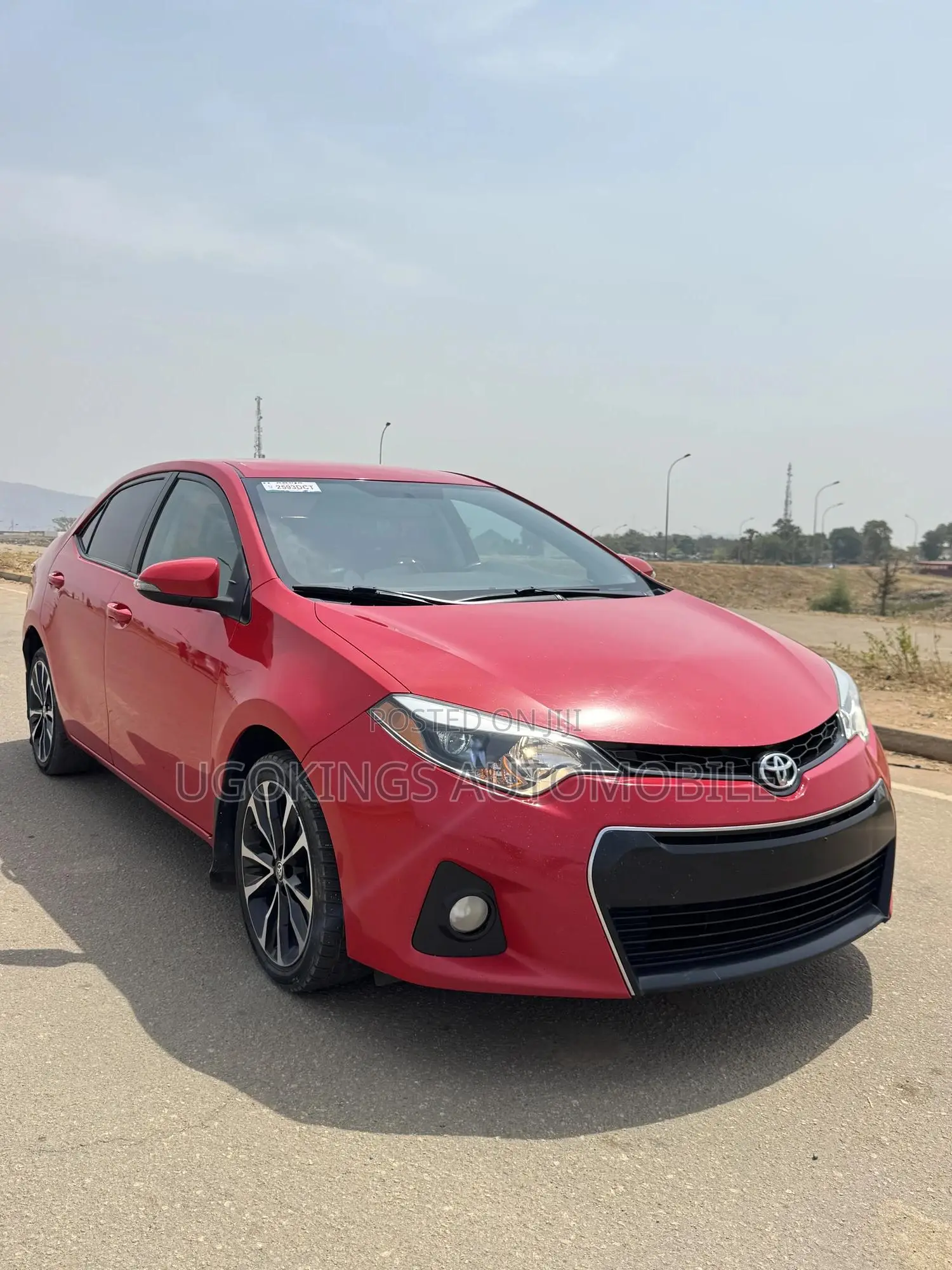 Toyota Corolla S Premium 4dr Sedan (1.8L 4cyl CVT) 2015 Red