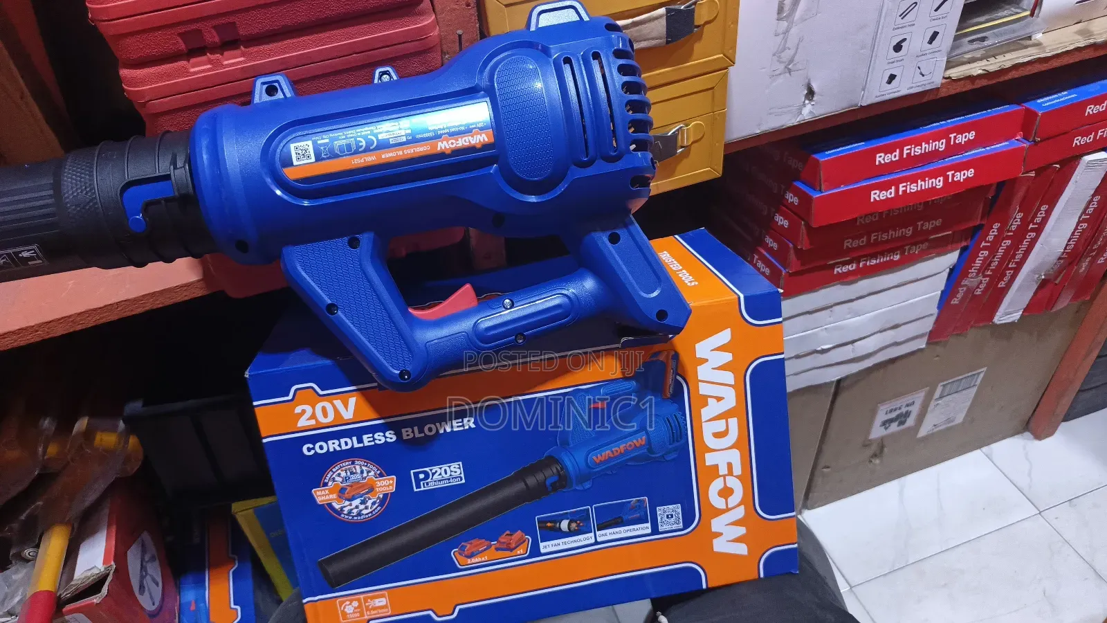 Wadfow Cordless Blower, Model Wblp520. 20v