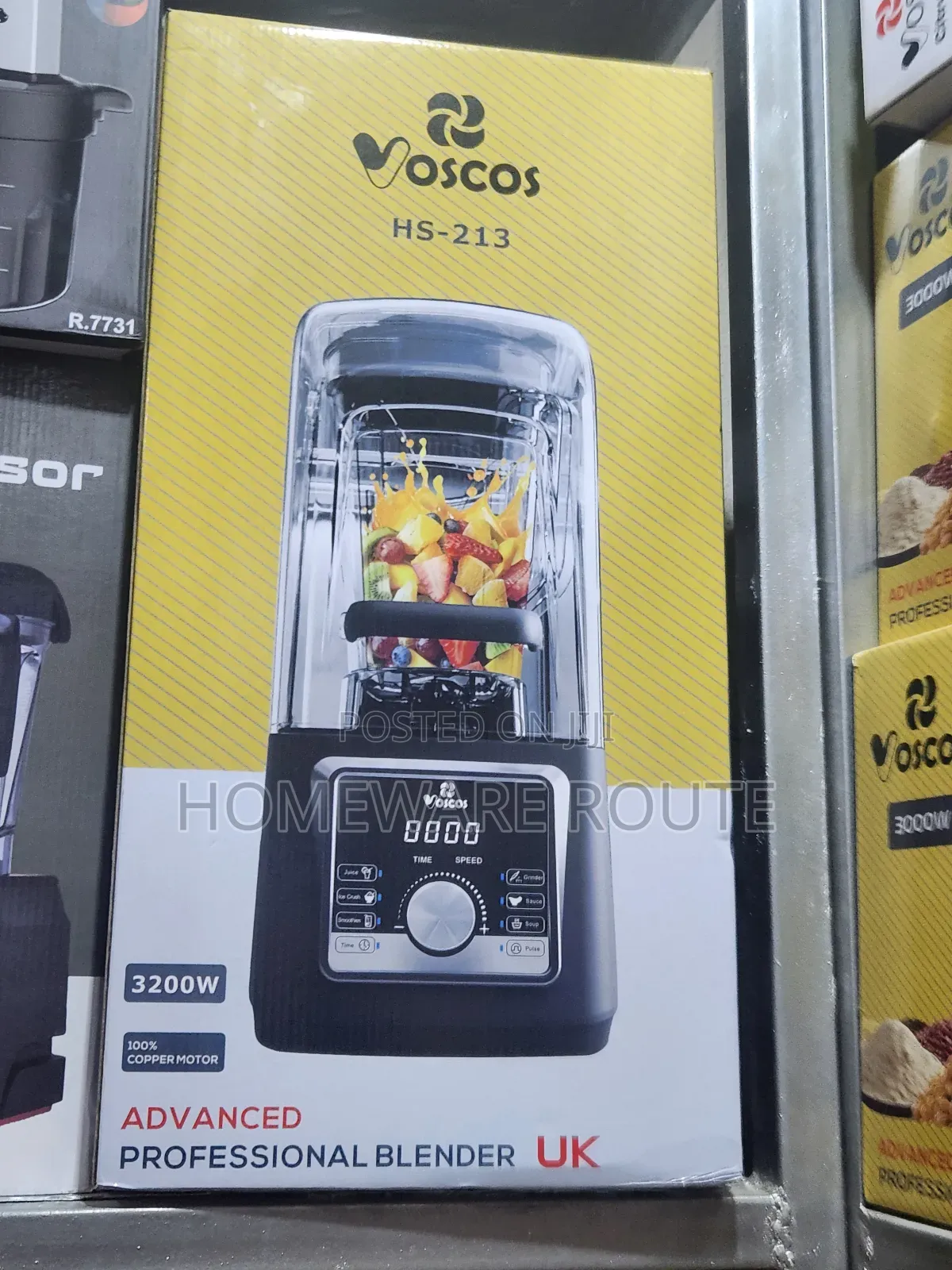 Voscos 4litre Quiet Shield Blender, 3200watts