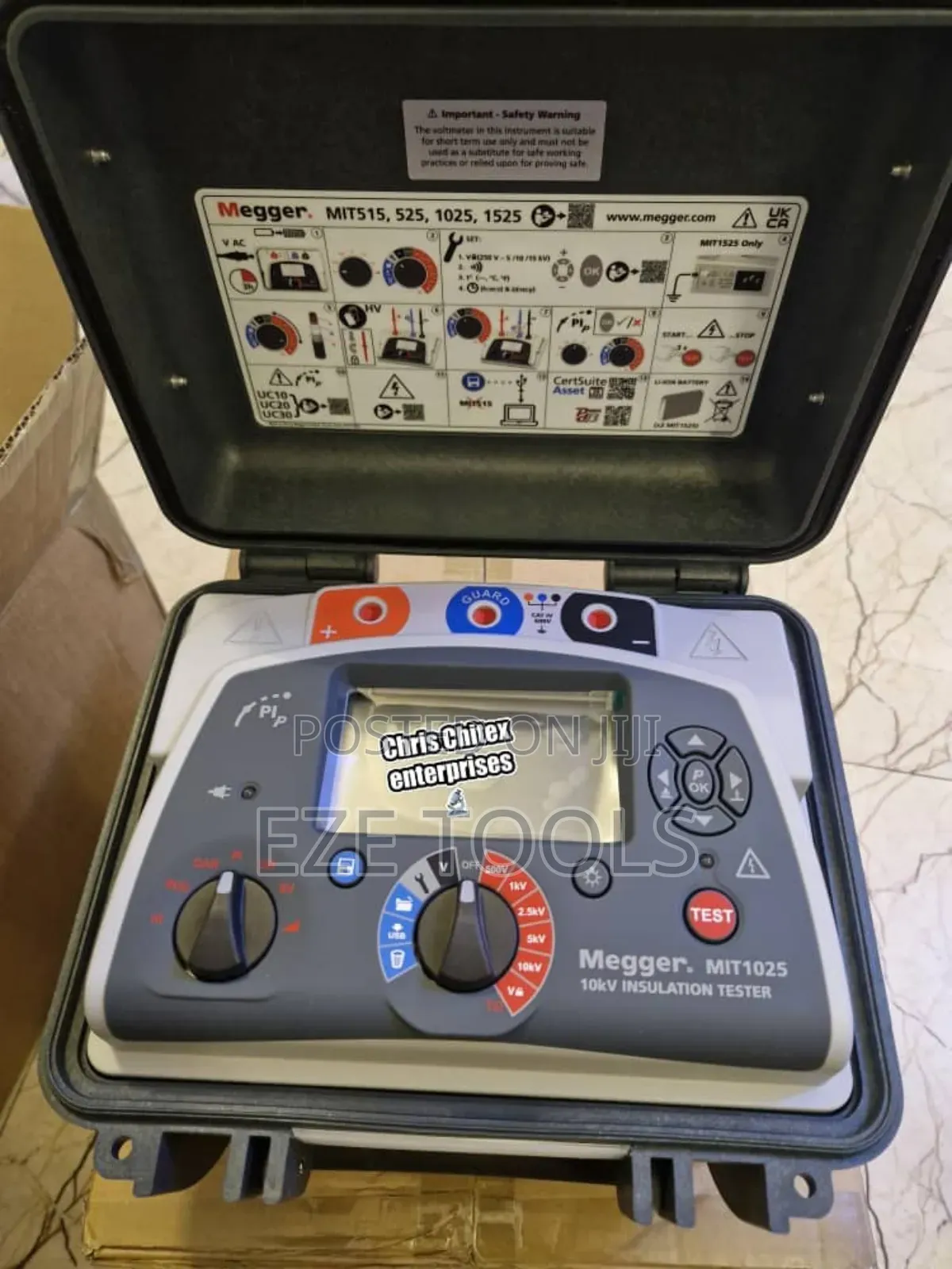 Meggger Mit1035 Insulation Tester 10kv