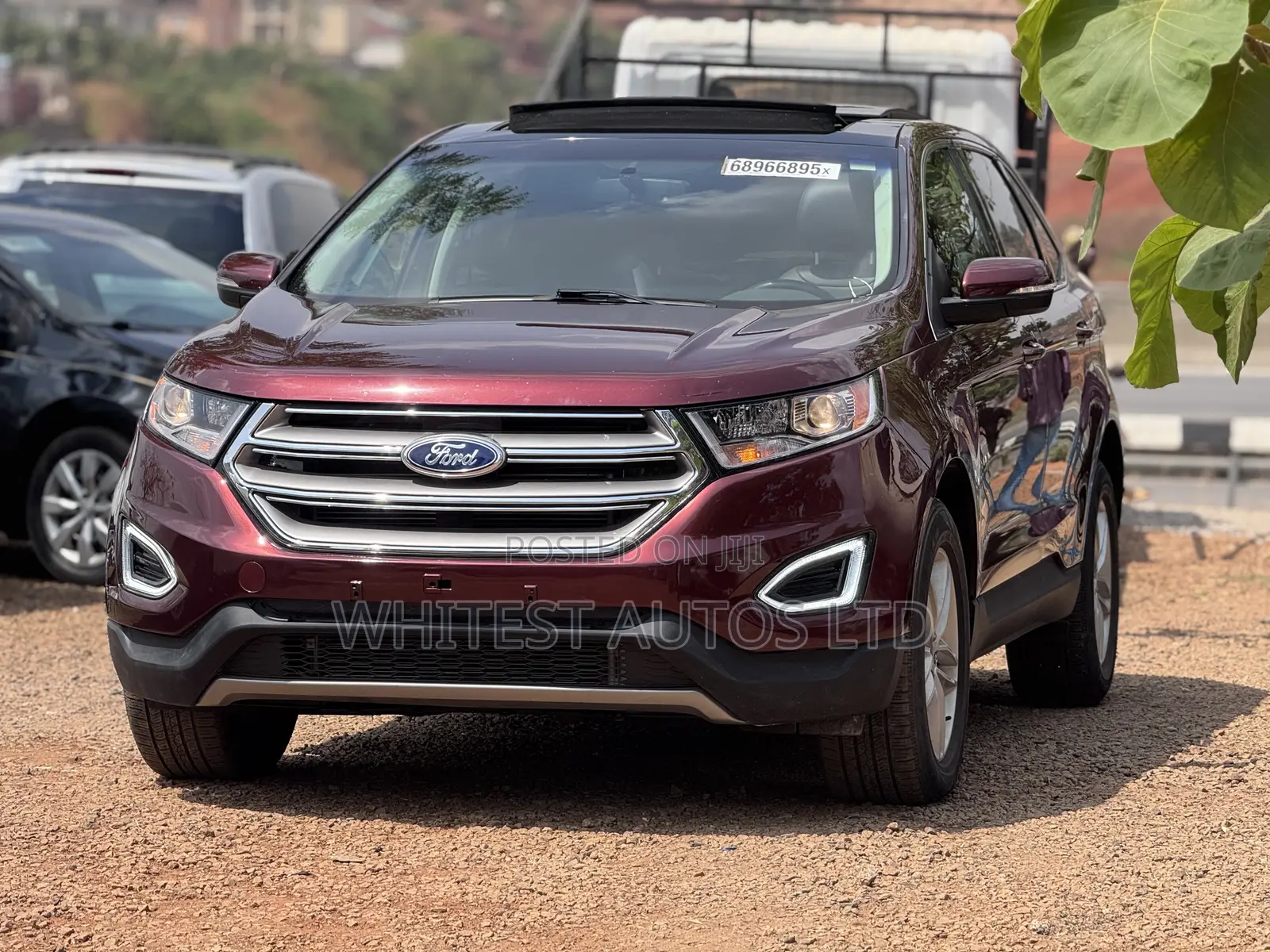 Ford Edge SEL 4dr AWD 2017 Burgundy