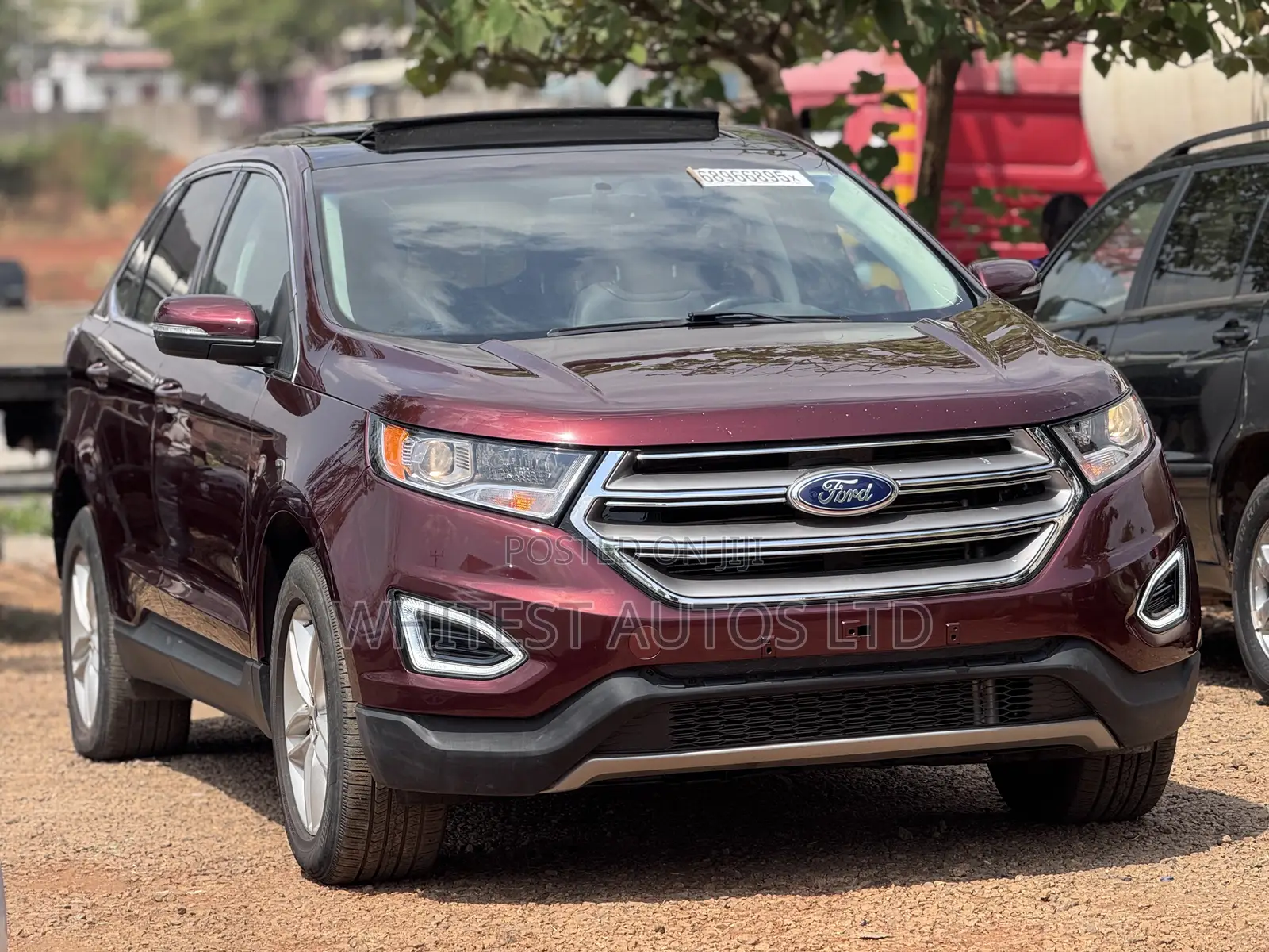 Ford Edge SEL 4dr AWD 2017 Burgundy