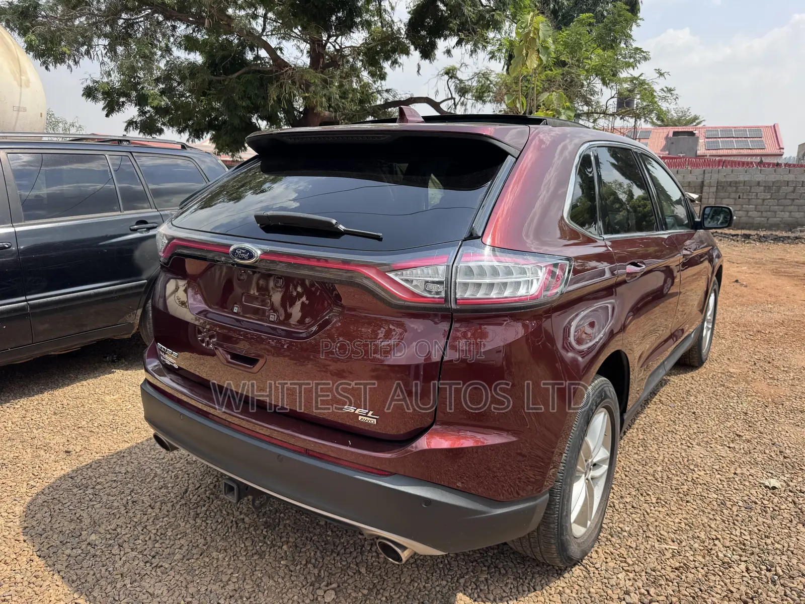 Ford Edge SEL 4dr AWD 2017 Burgundy