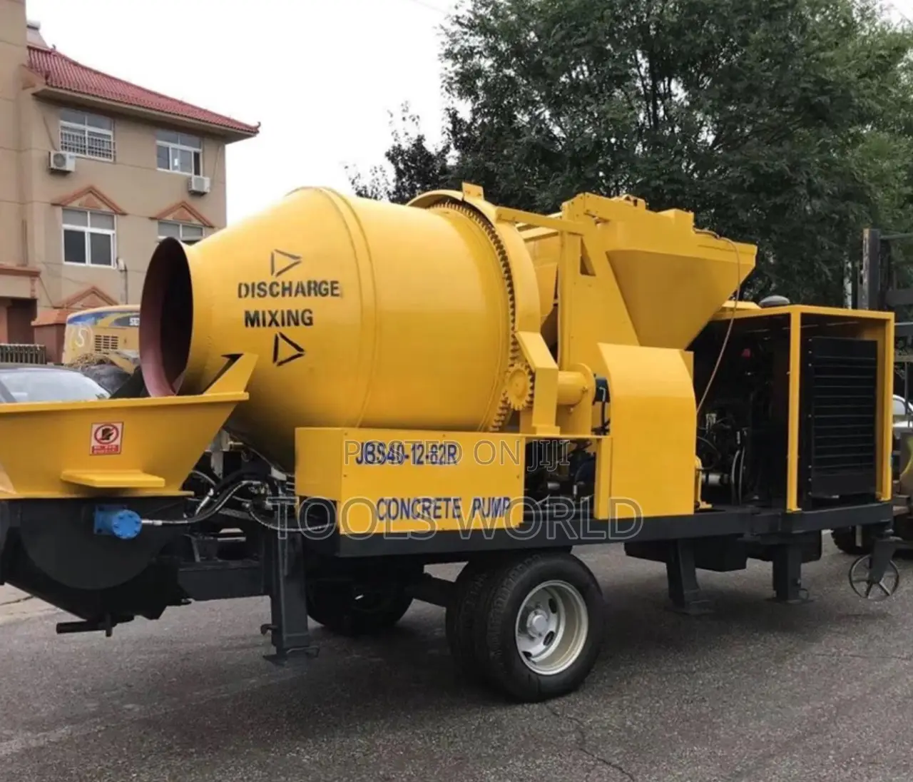 High Capacity Jbt50-10-113 Concrete Pump and Concrete Mixer