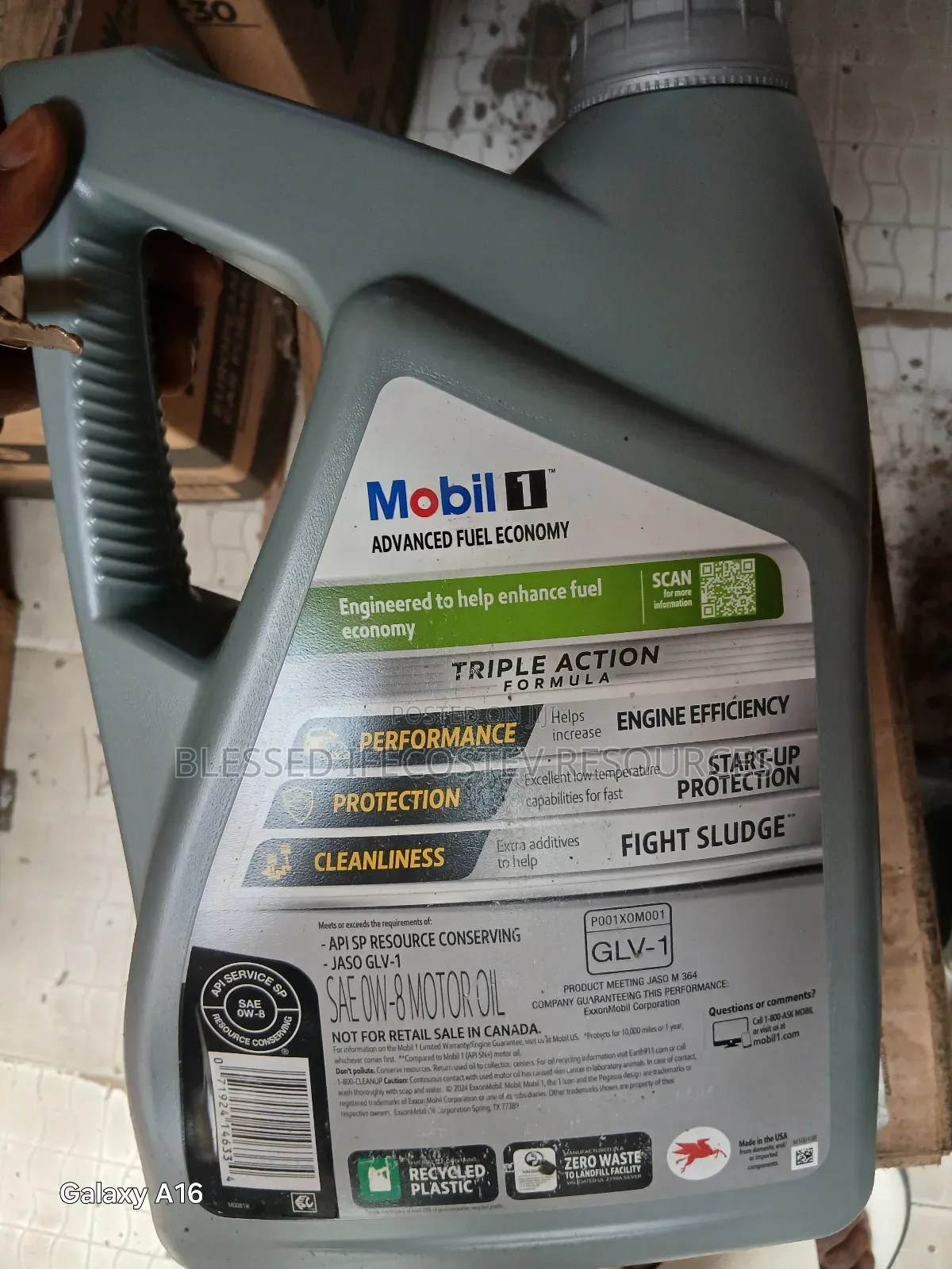 Mobil 1 0w8 5litres