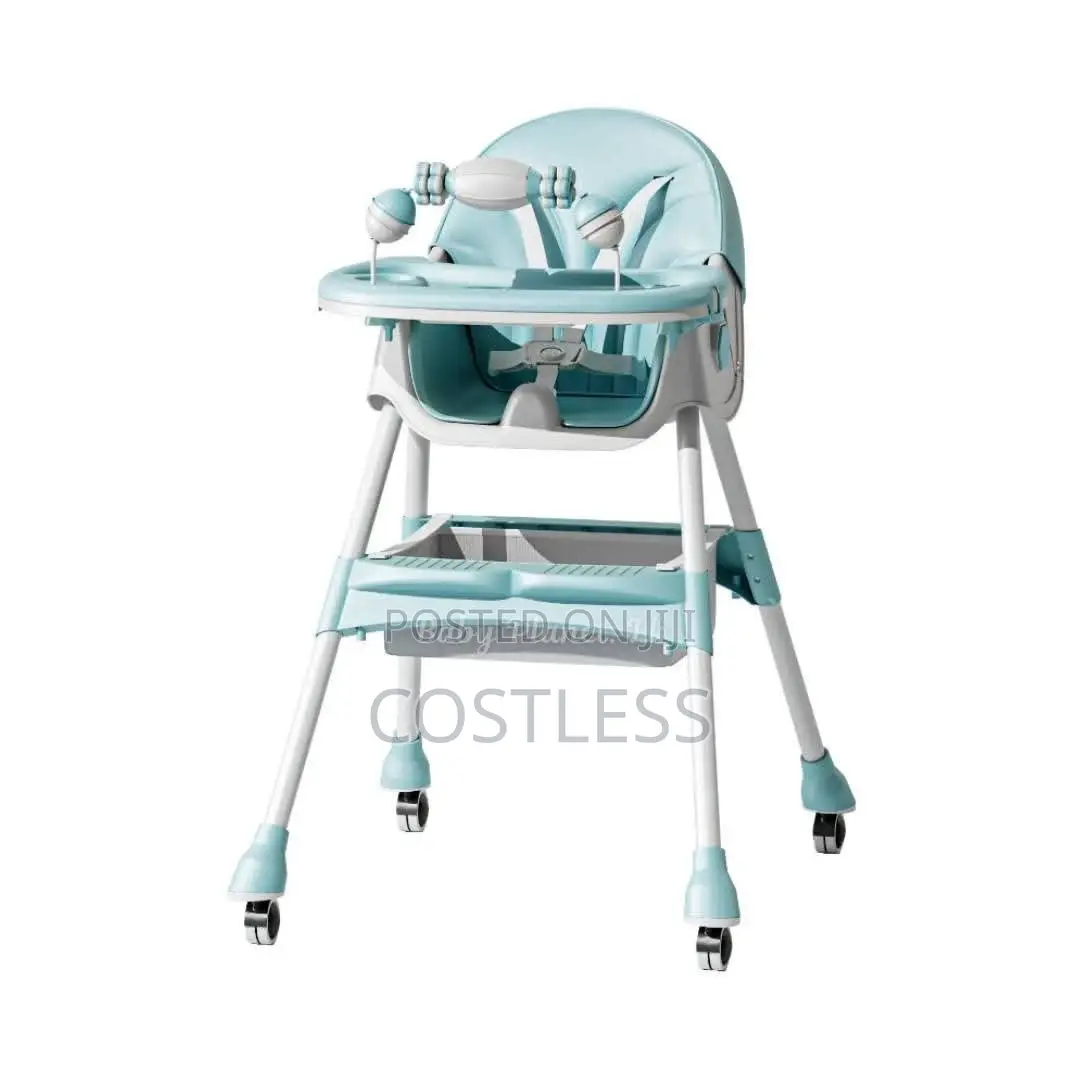 Multifunctional and Adjustable Baby High Feeding Chair.