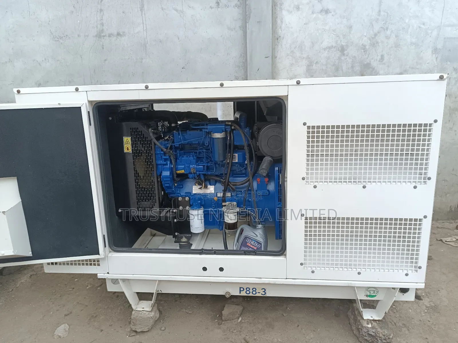 80 Kva Fg Wilson Almost Brand New Ecoplus Uk Perkins Soundproof Gen