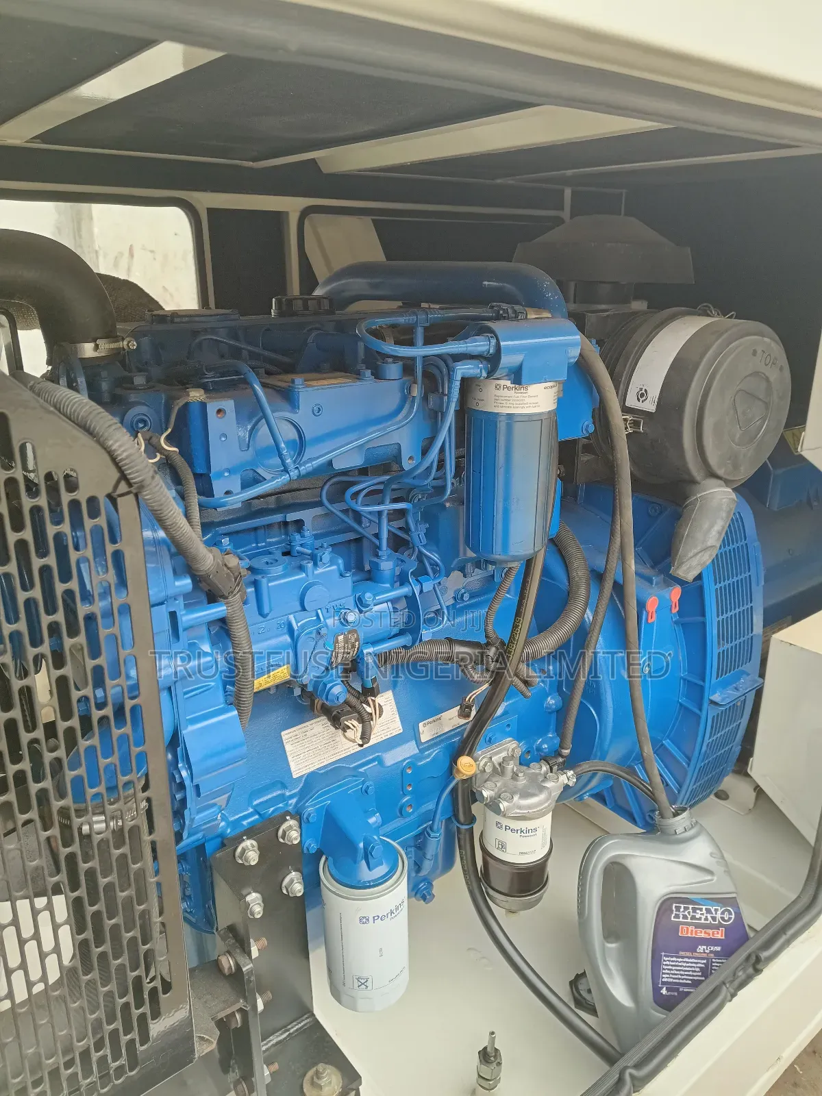 80 Kva Fg Wilson Almost Brand New Ecoplus Uk Perkins Soundproof Gen