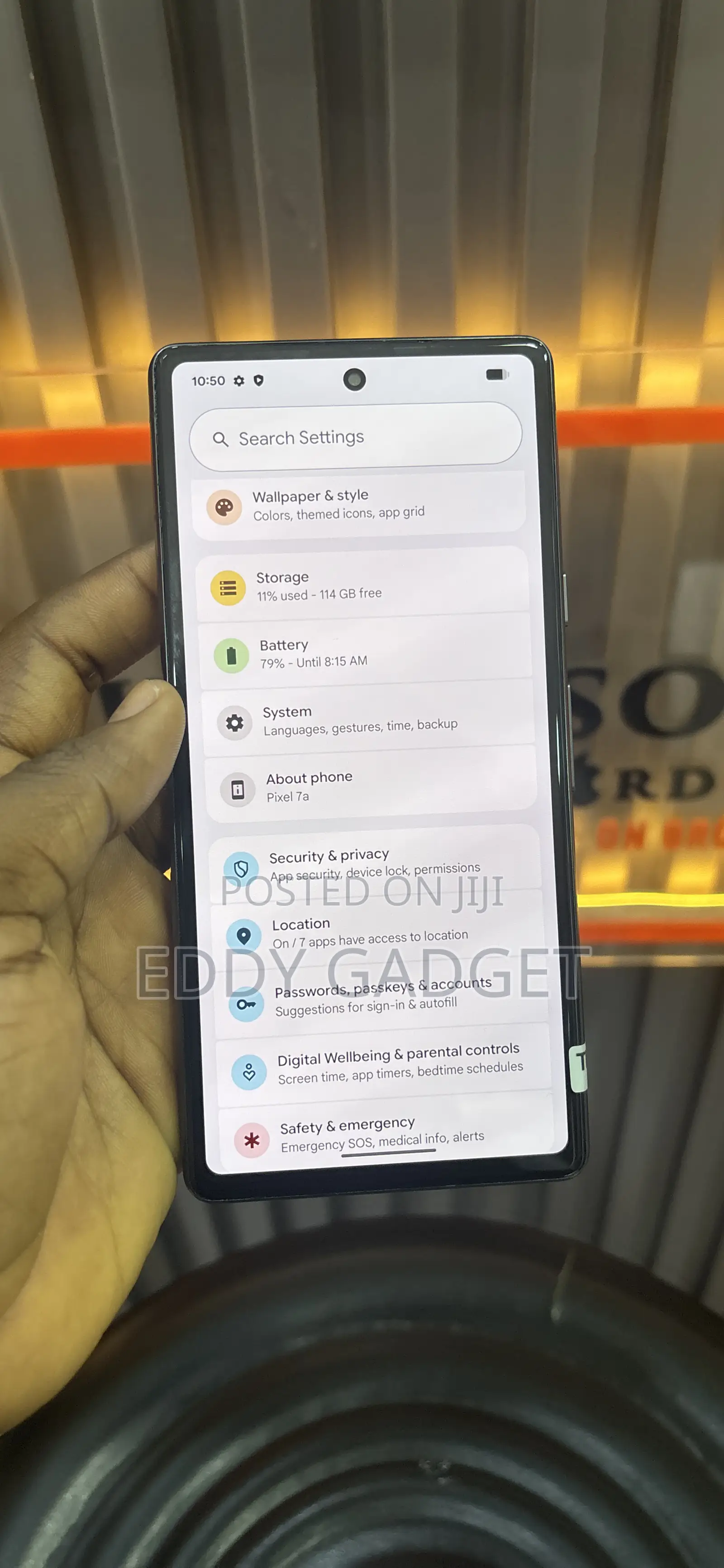 Google Pixel 7a 128 GB Black