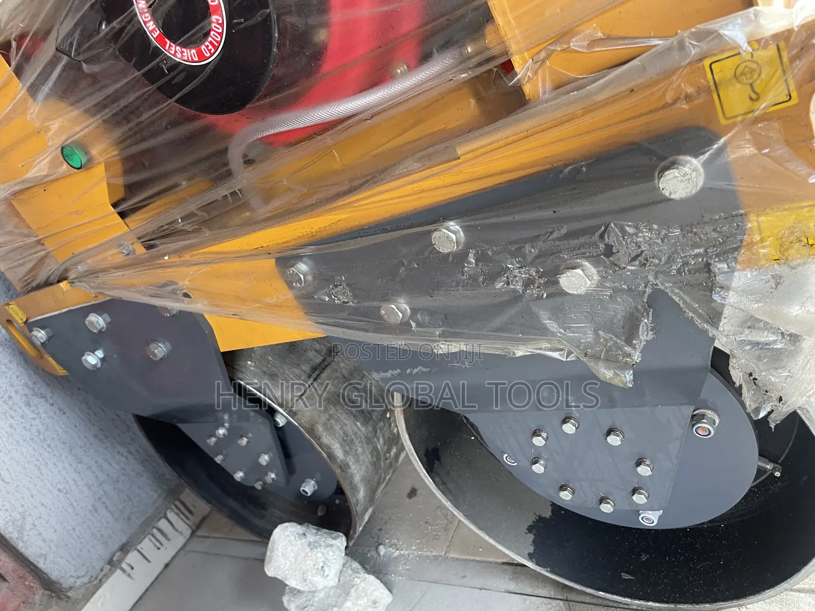 750kg Heavy Duty Double Drum Roller Machine