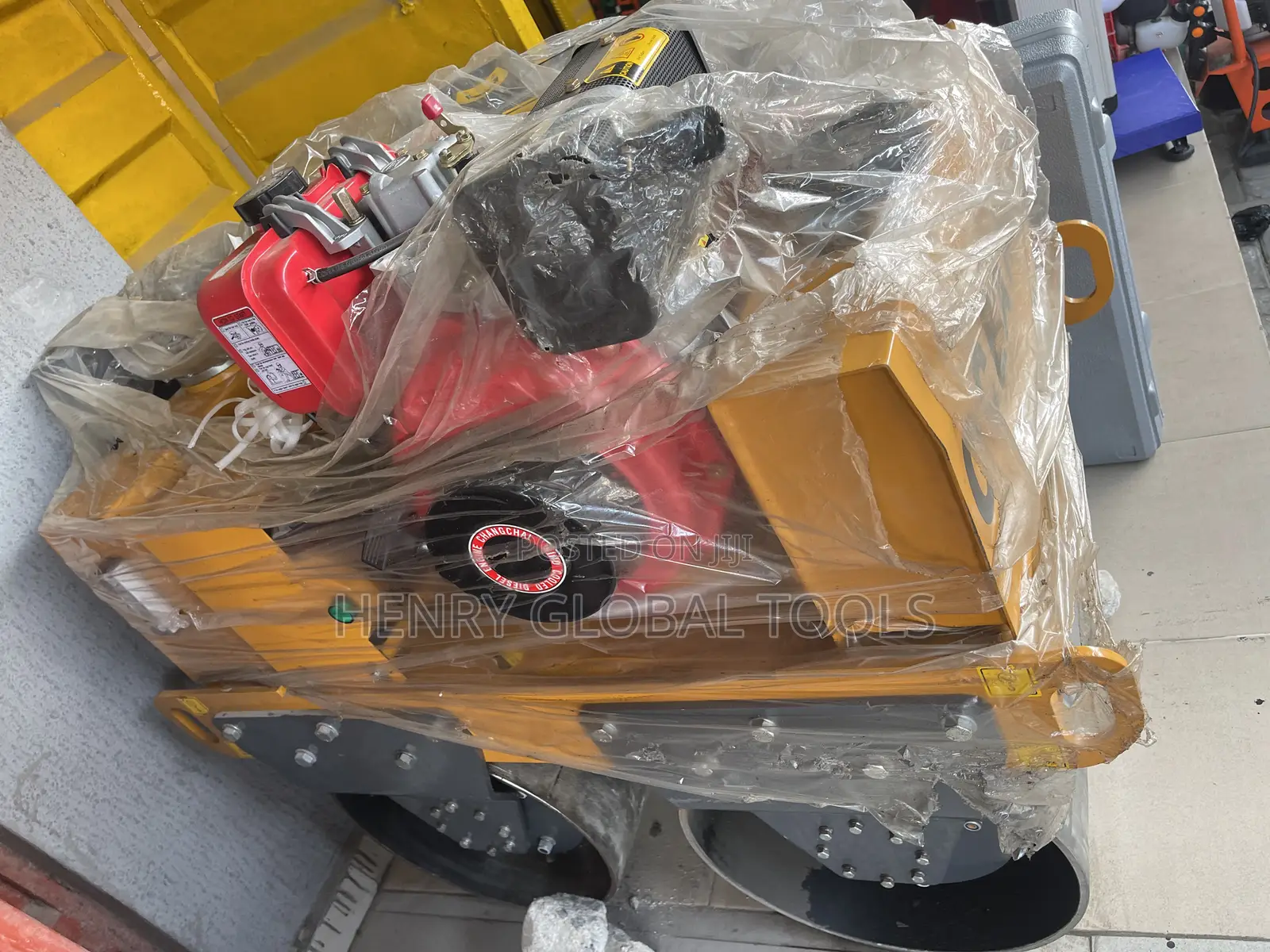 750kg Heavy Duty Double Drum Roller Machine