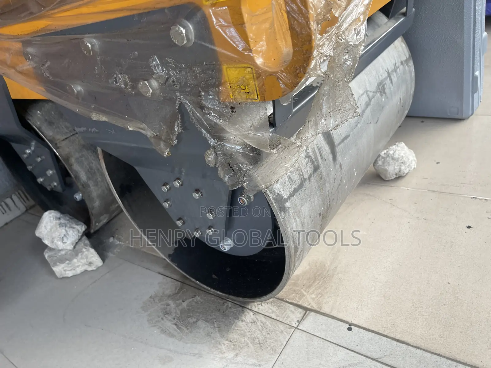 750kg Heavy Duty Double Drum Roller Machine