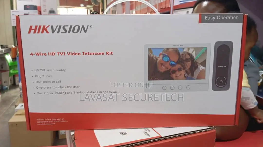 Hikvision 4-Wire Hd Tvi Video Intercom Kit
