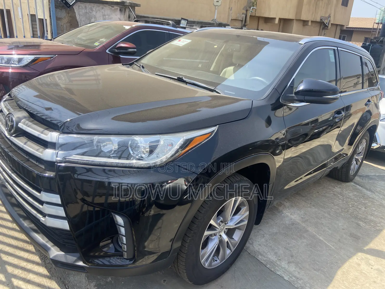 Toyota Highlander XLE V6 4x4 (3.5L 6cyl 6A) 2016 Black