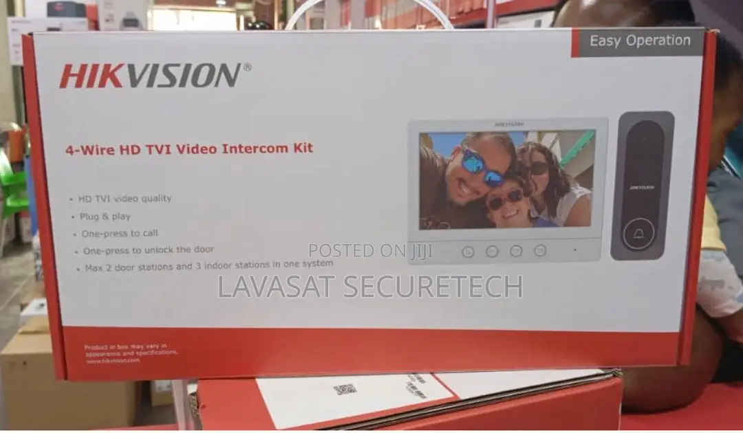Hikvision 4-Wire Hd Tvi Video Intercom Kit