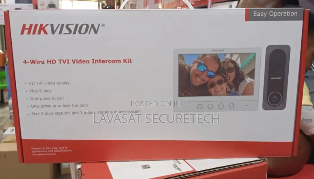 Hikvision 4-Wire Hd Tvi Video Intercom Kit