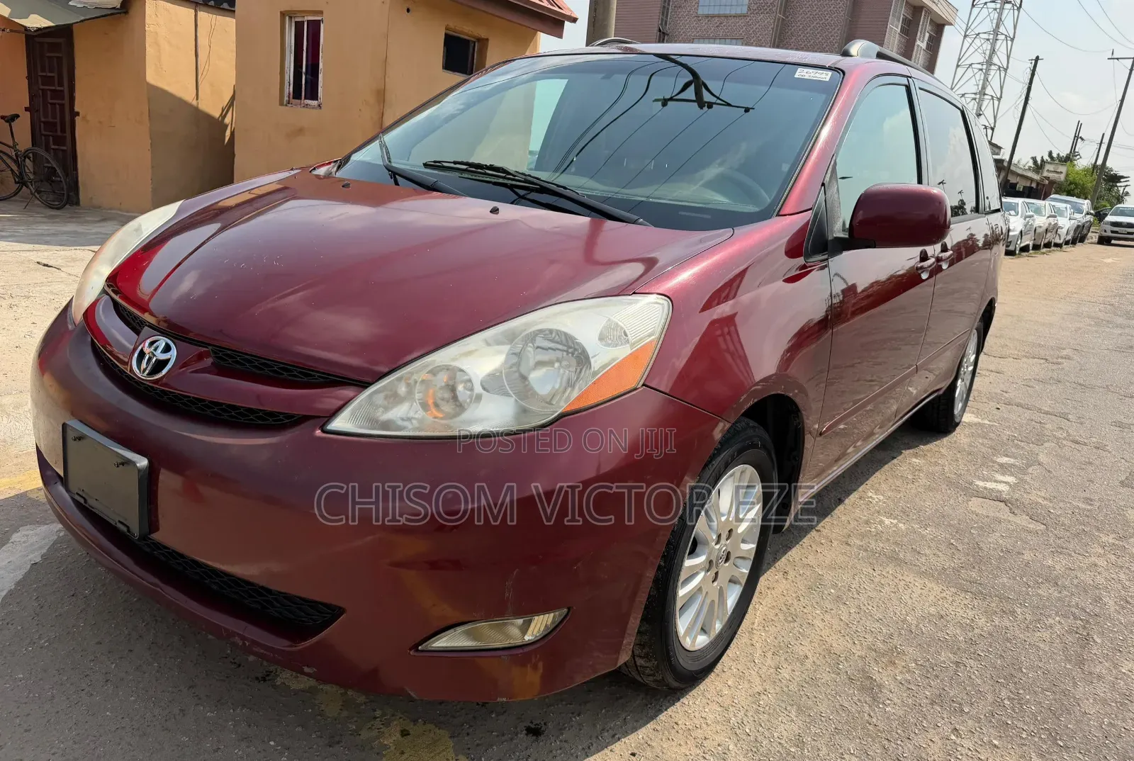 Toyota Sienna XLE 2008 Red