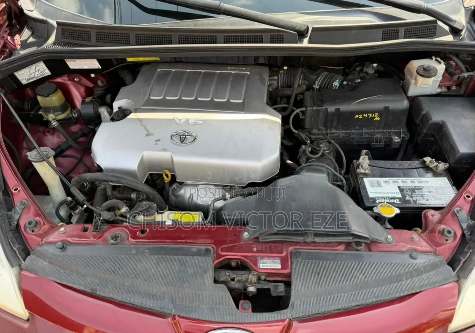 Toyota Sienna XLE 2008 Red