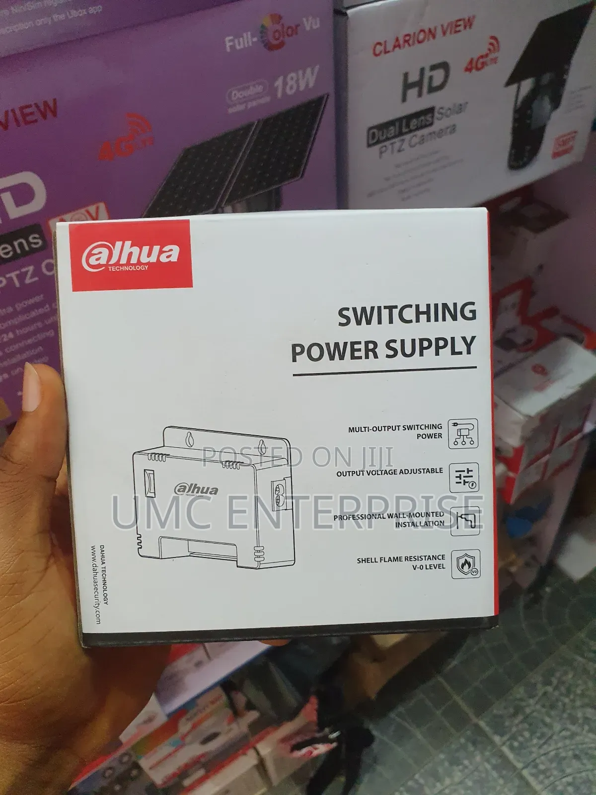Dahua 4 Channel Power Supply