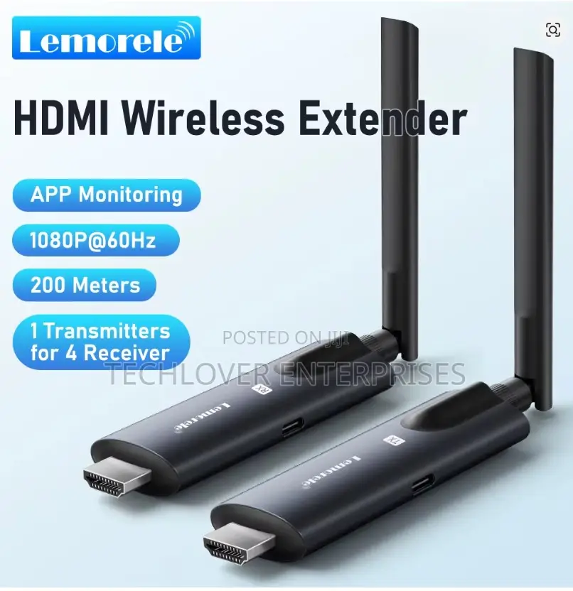 Lemorele Wireless Hdmi Transmitter and Receiver