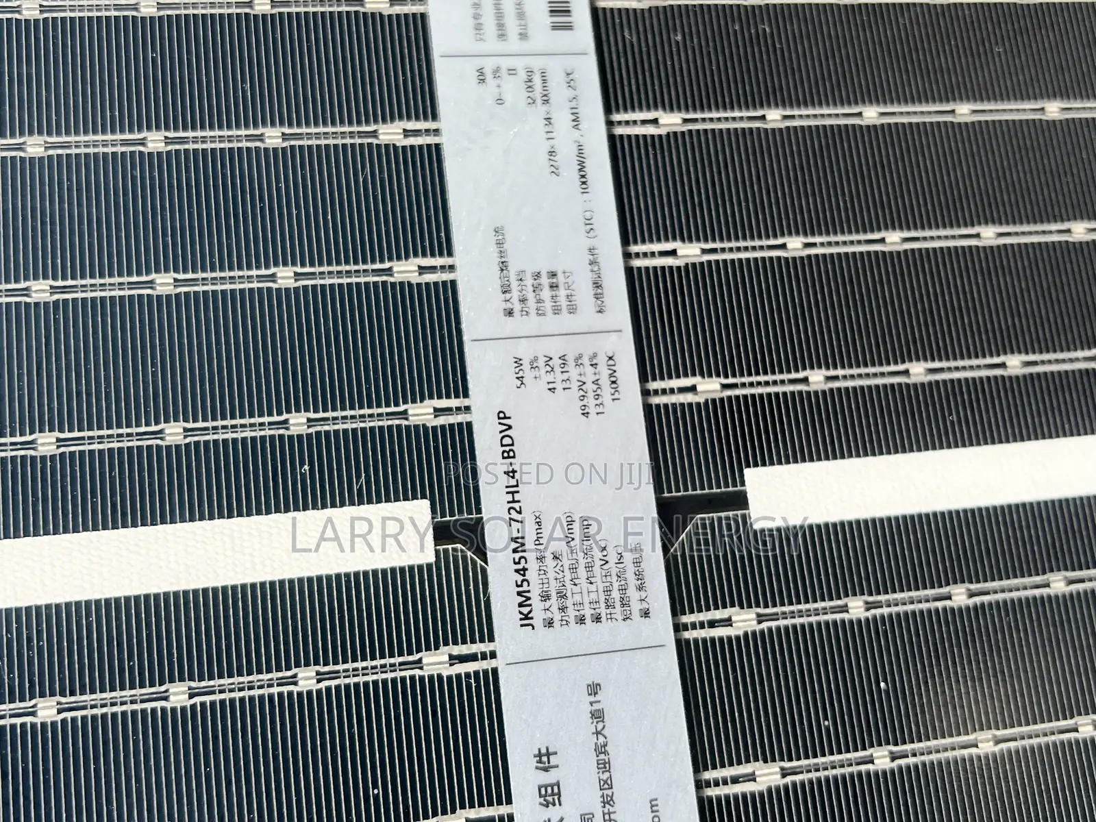 545w Original Jinko Solar Panel