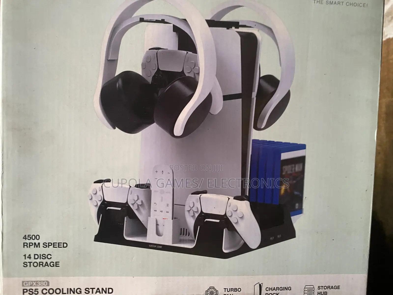 Ps5 Cooling and Pad Charging Stand