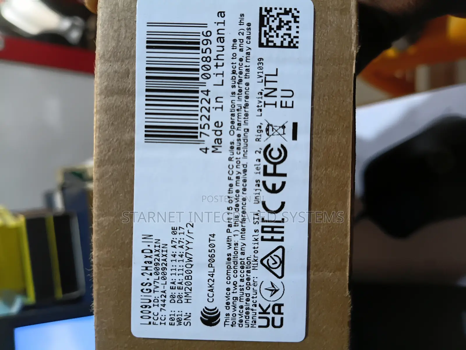 Mikrotik Wireless Router Board L009uigs-2haxd-In