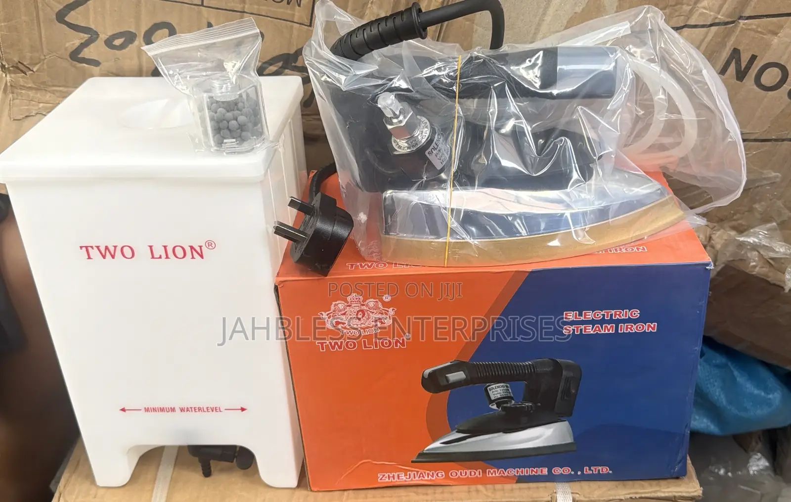 Two Lion Industrial Iron With Teflon and Filter