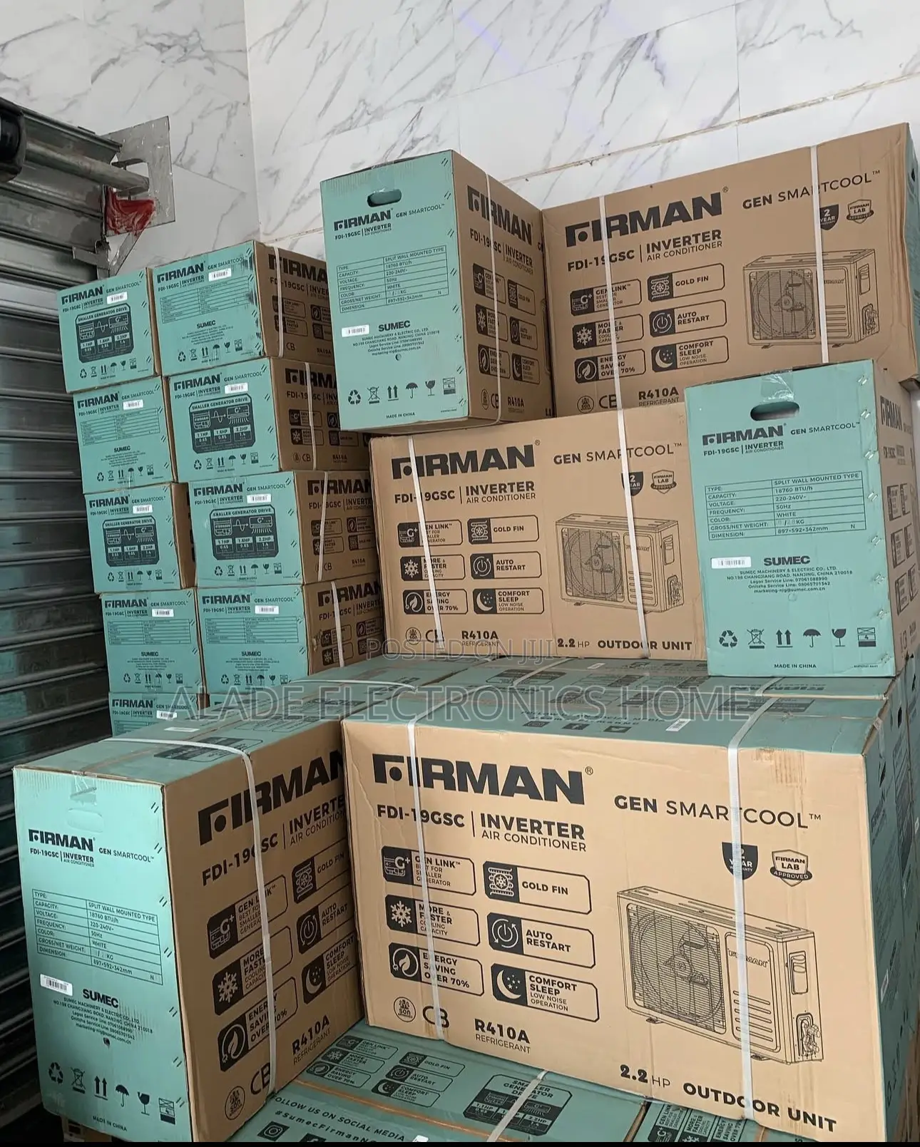 1.6hp Firman Inverter Ac. Super Cool . 2yrs Waranty From Company