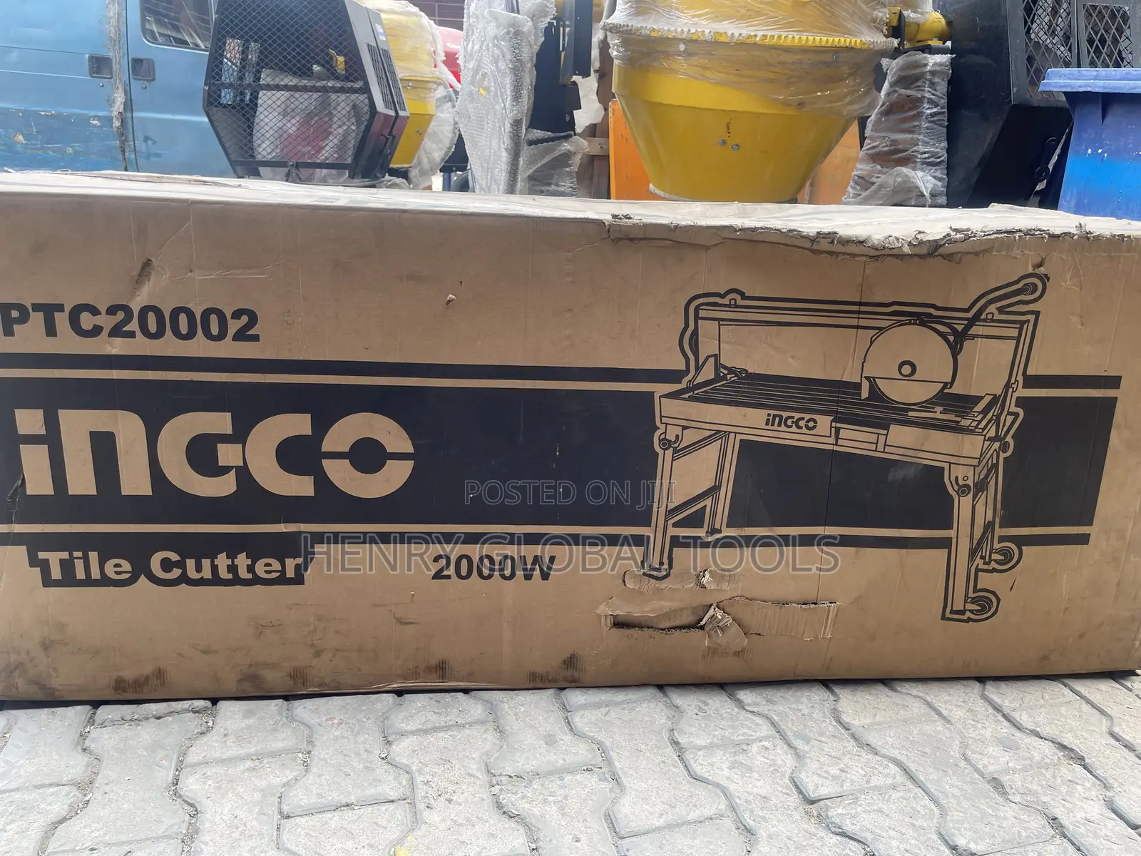 2000w Ingco Electric Tiles Cutting Machine