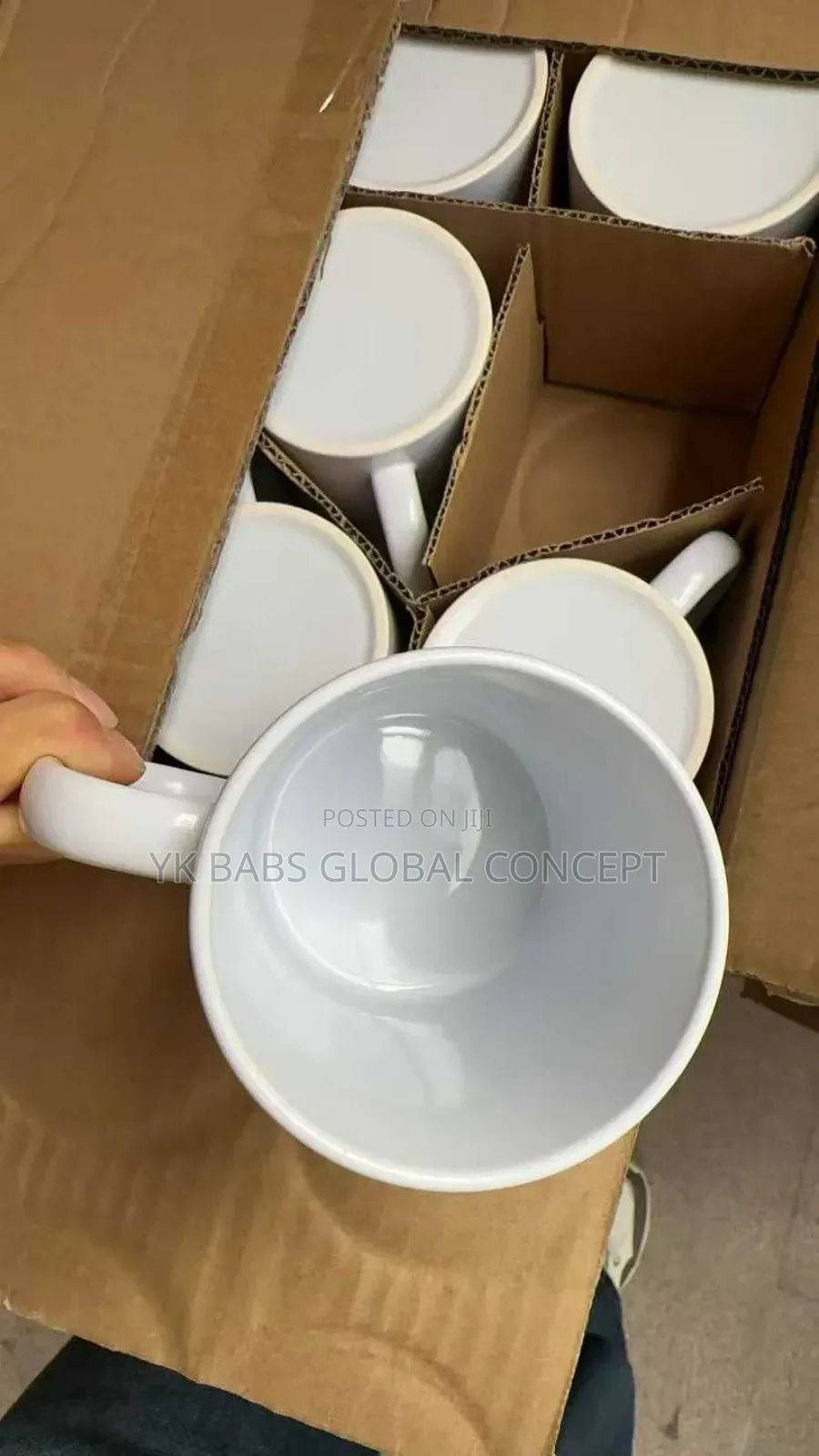 White Ceramic Mug With Package 48/CTN