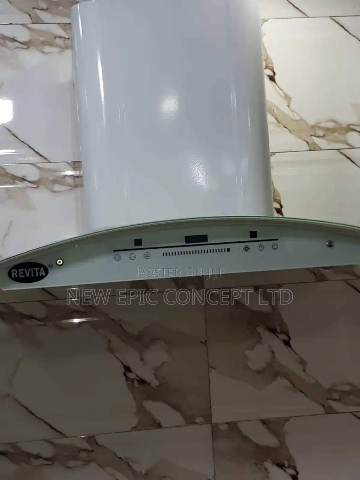 White Color Extractor Hood