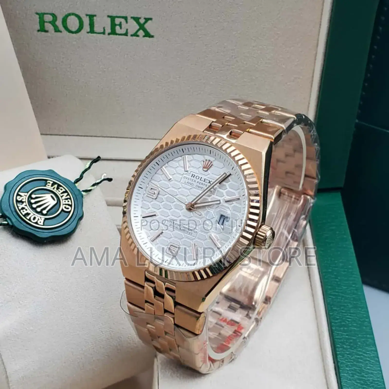 Rolex Luxury Men's Stainless Steel Designer Wristwatches