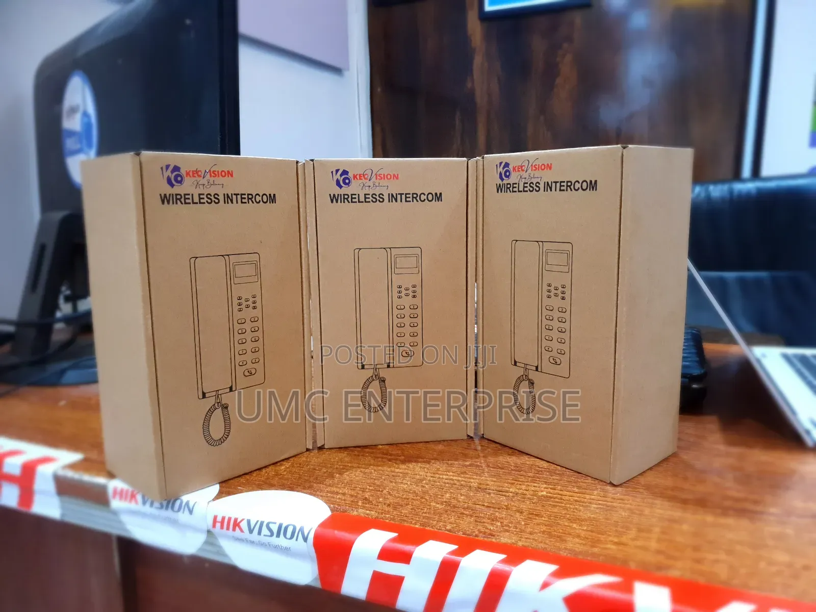 3 Sets of LCD Display Wireless Intercom