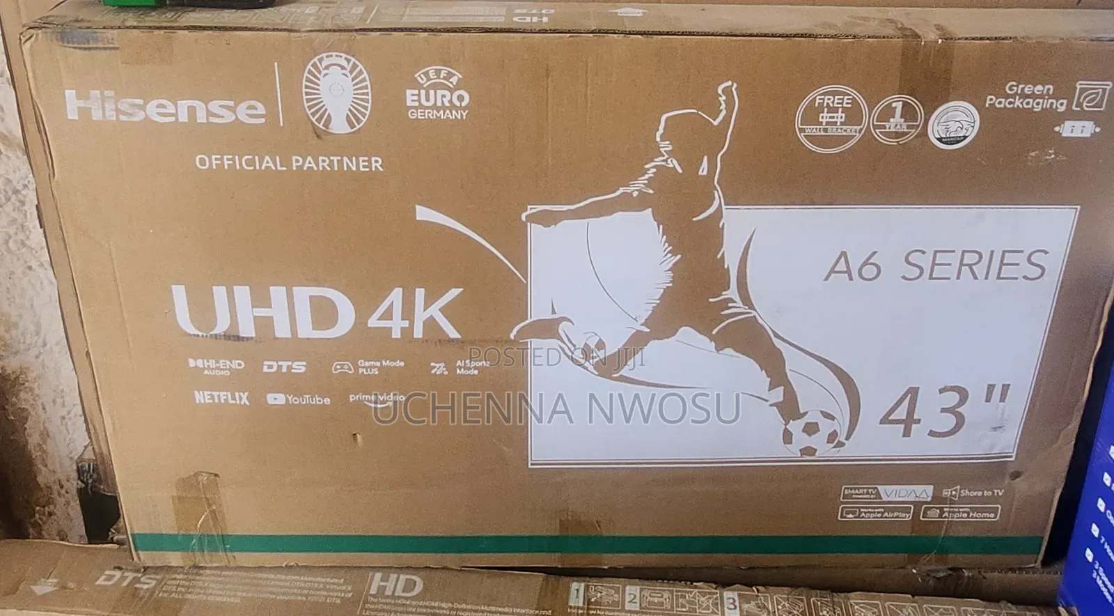 Hisence 43inches Smart Tv