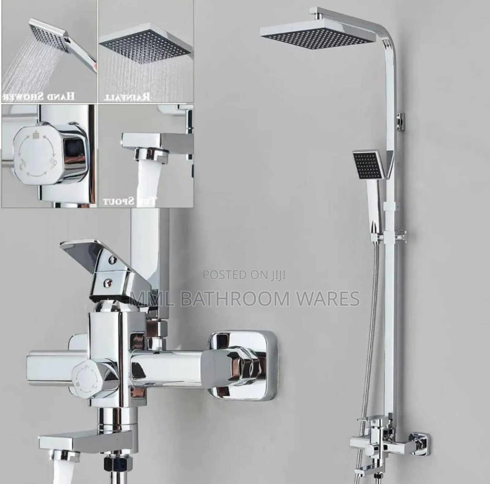 Complete Set Shower Head and Mixers
