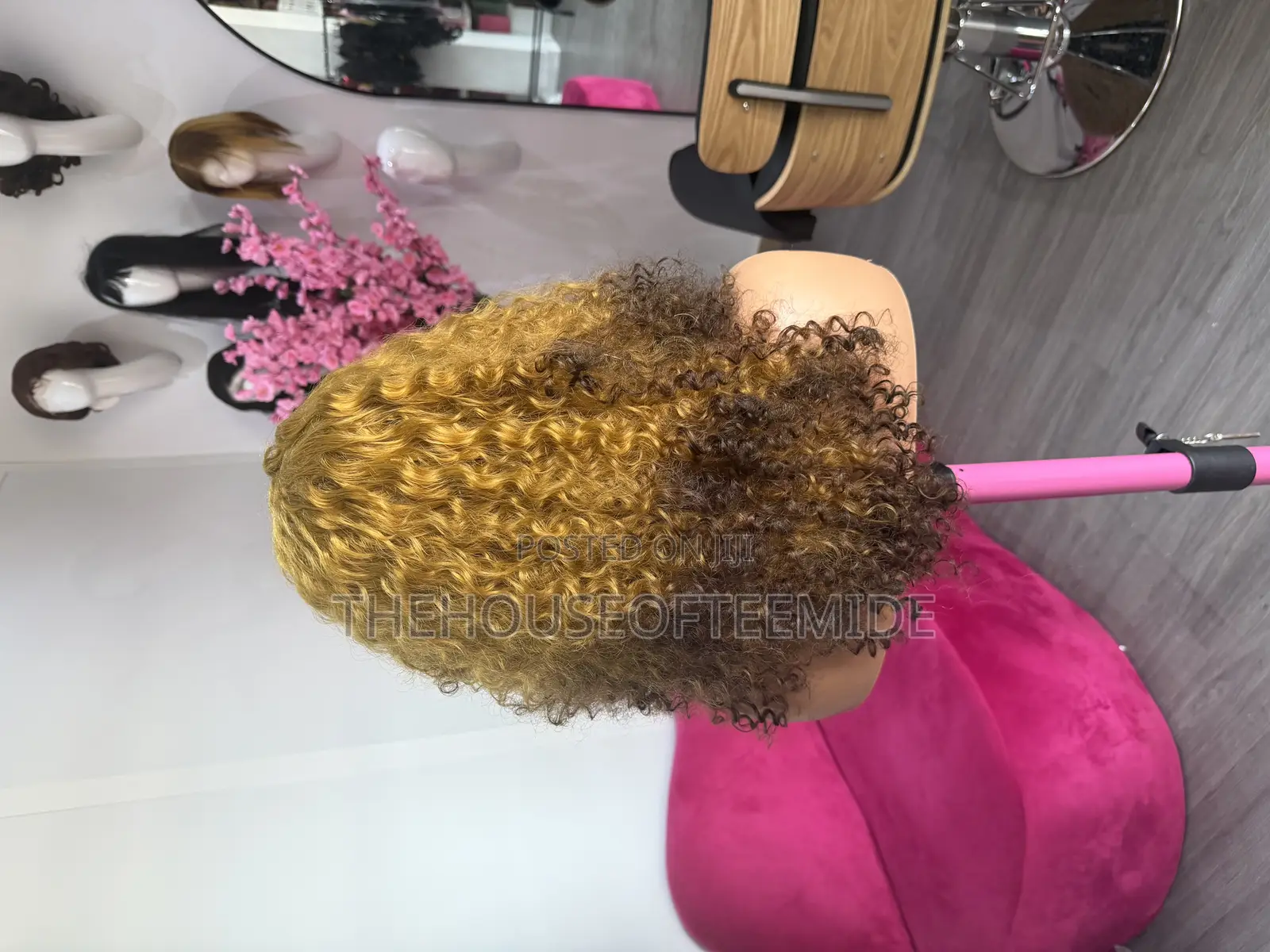 Trendy Golden Hair