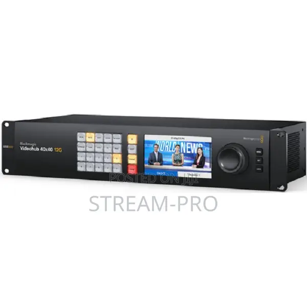 Blackmagic Design Videohub 40x40 12g Zero-Latency Video Router