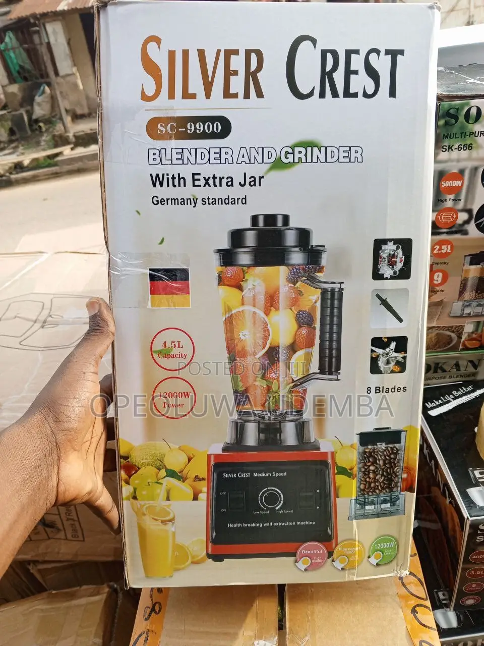 Silver Crest Blender