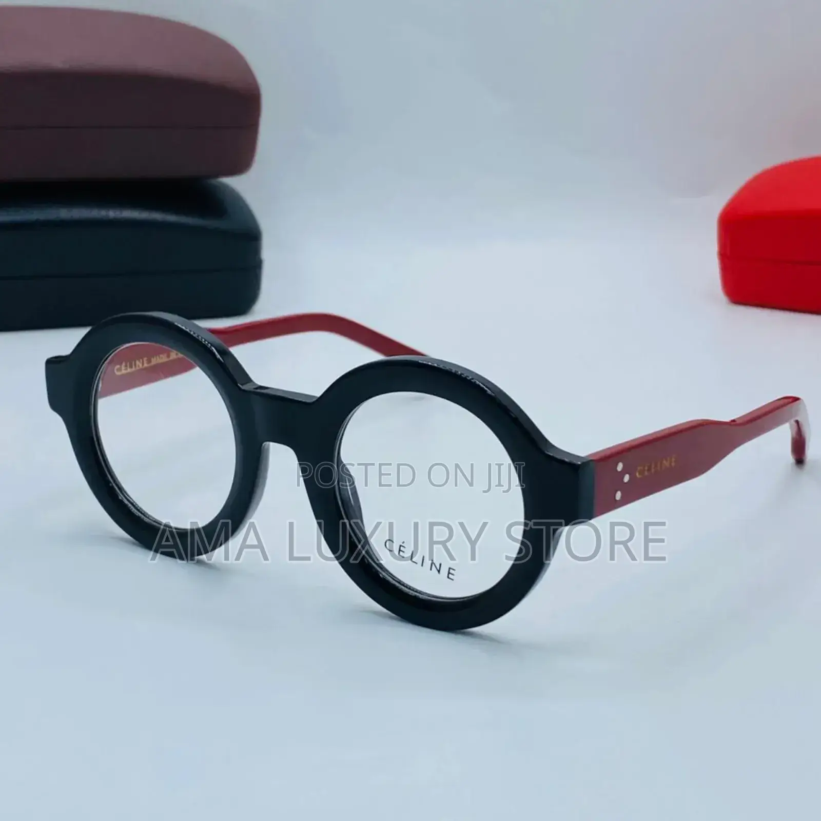 Celine Luxury Designer Transparent Clear Lense Glasses