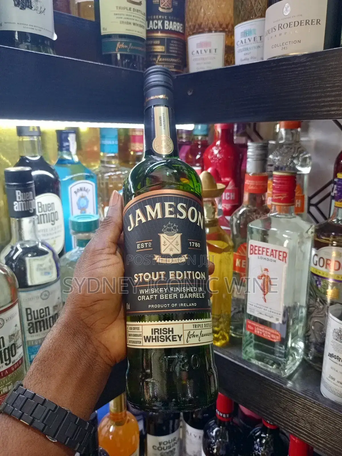 Jameson Stout Irish Whiskey (Carton by 12 Bottles)