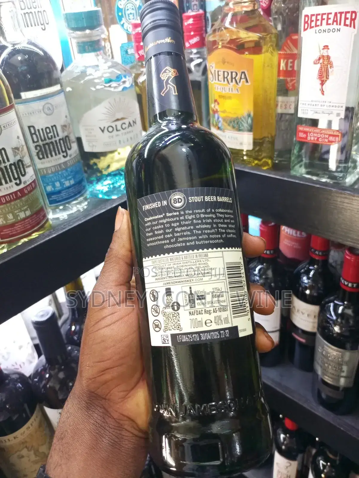 Jameson Stout Irish Whiskey (Carton by 12 Bottles)