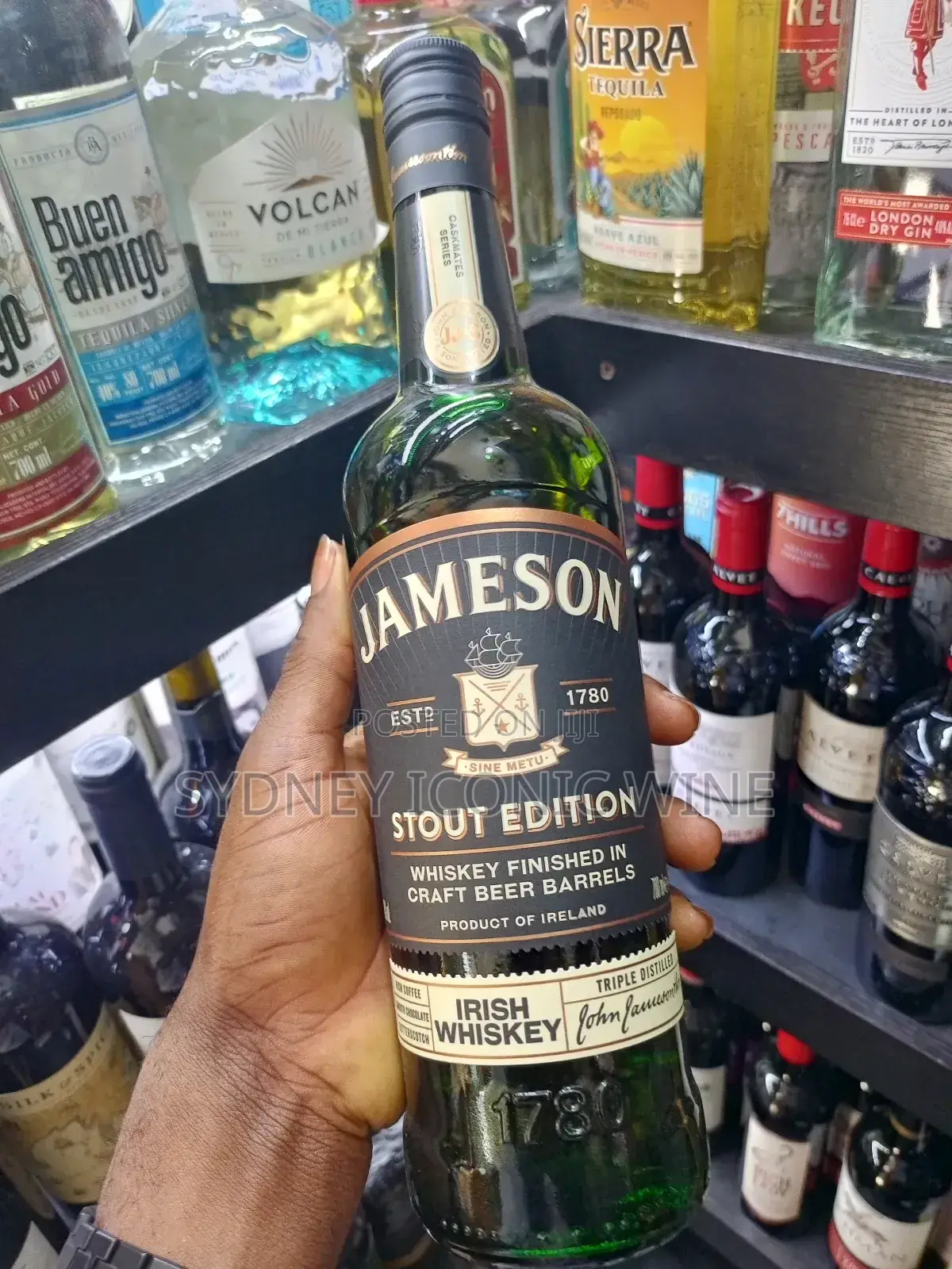 Jameson Stout Irish Whiskey (Carton by 12 Bottles)