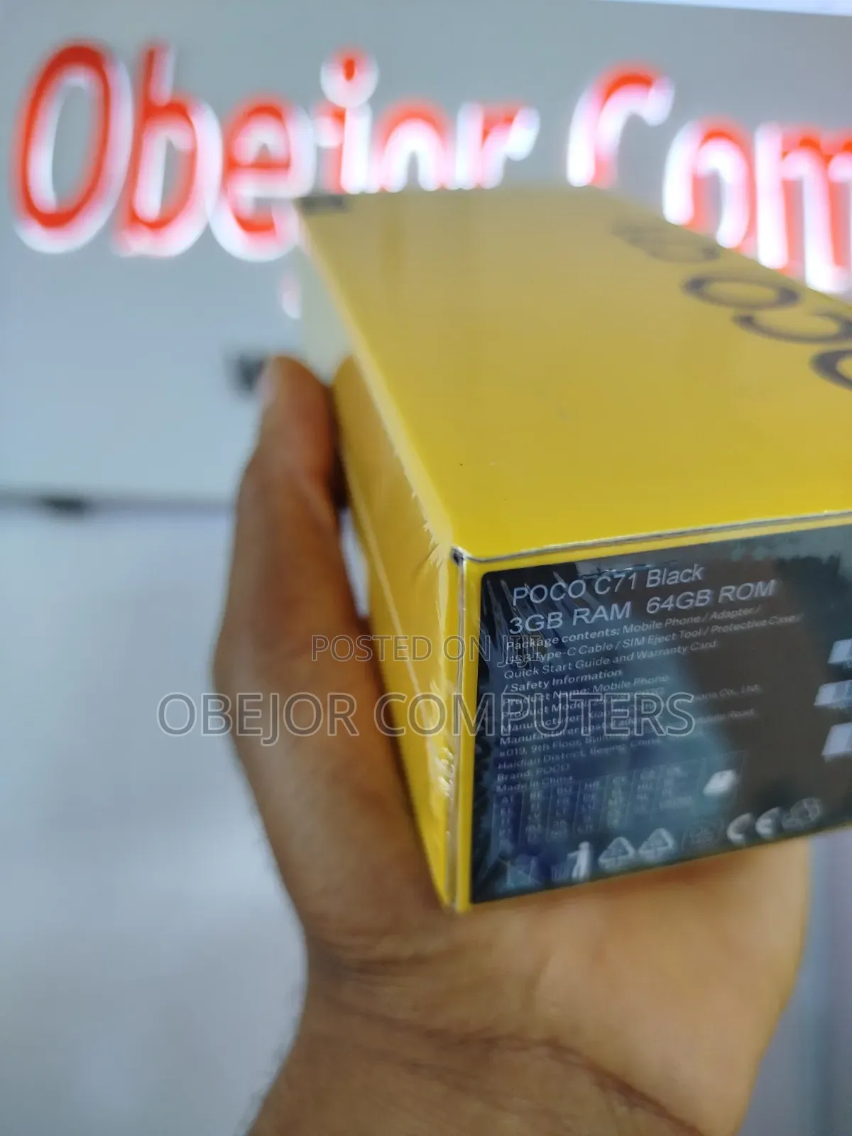 New Xiaomi Poco C71 64 GB Black