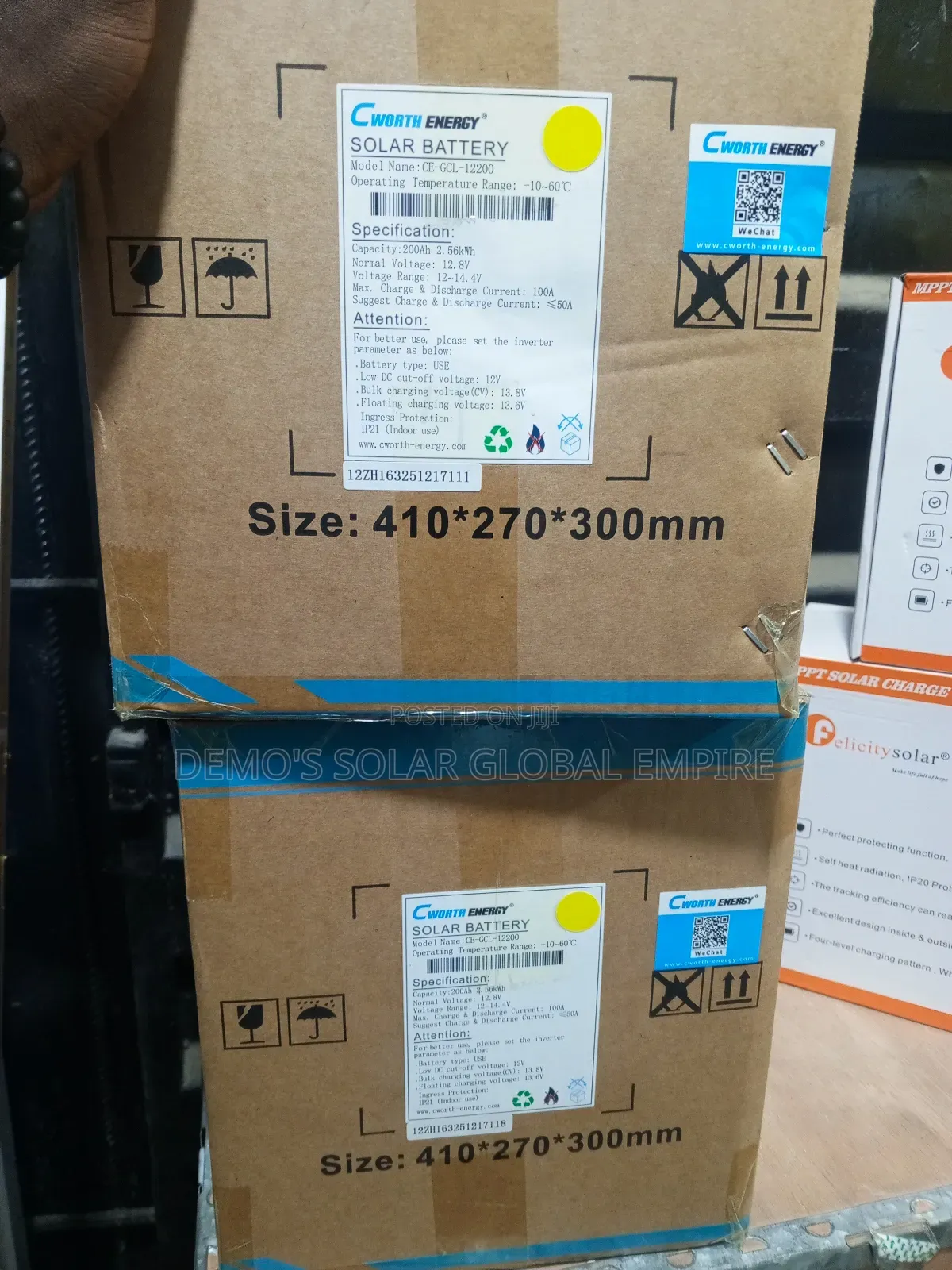Lithium Battery C-Worth 200a 2.56kwh