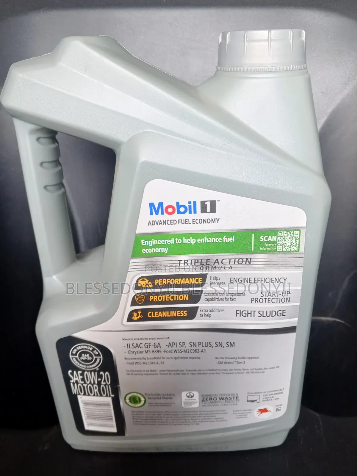 Mobil 1 Ow -20 Advance Fuel Economy