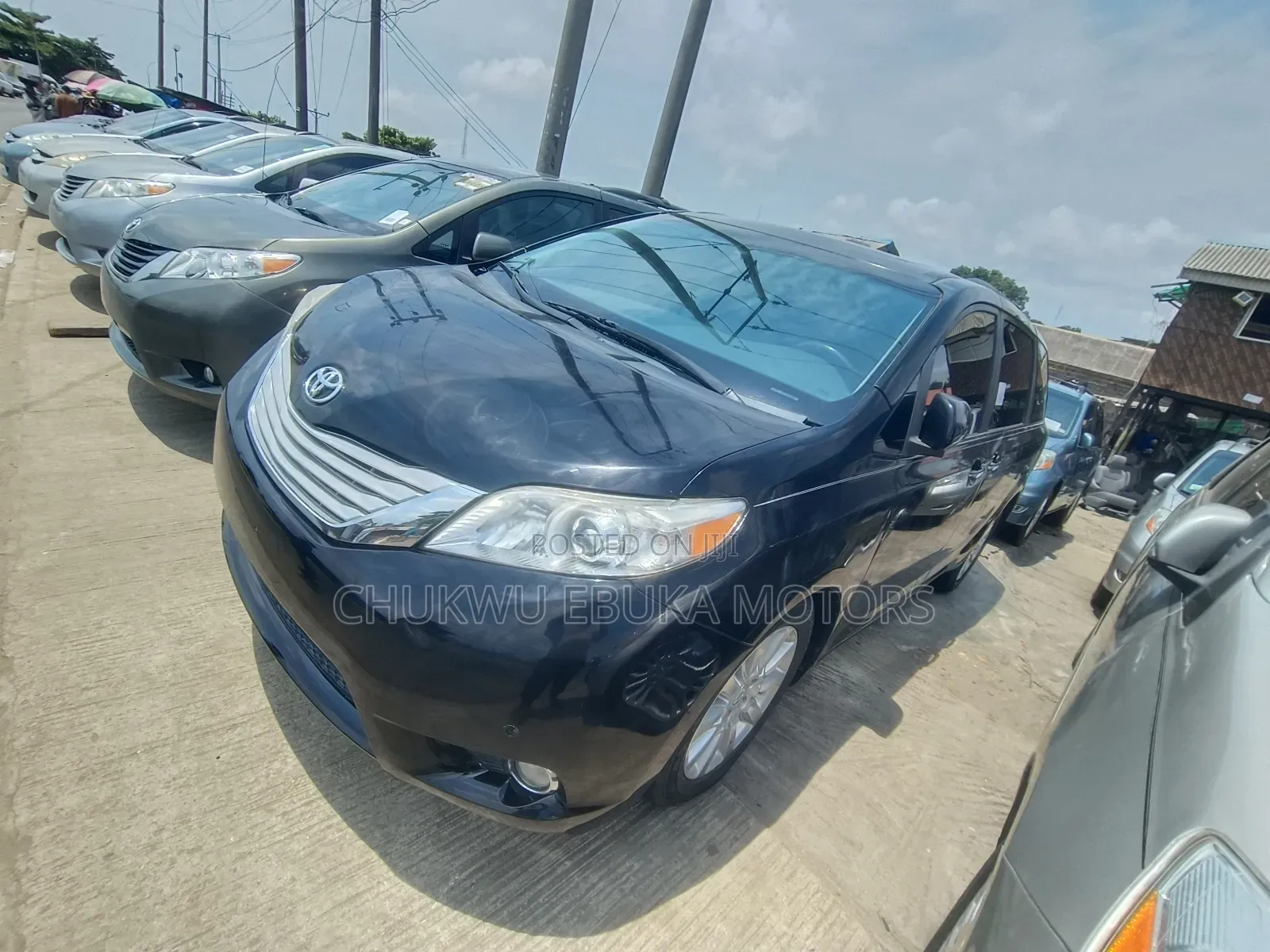 Toyota Sienna Limited 7 Passenger 2012 Black