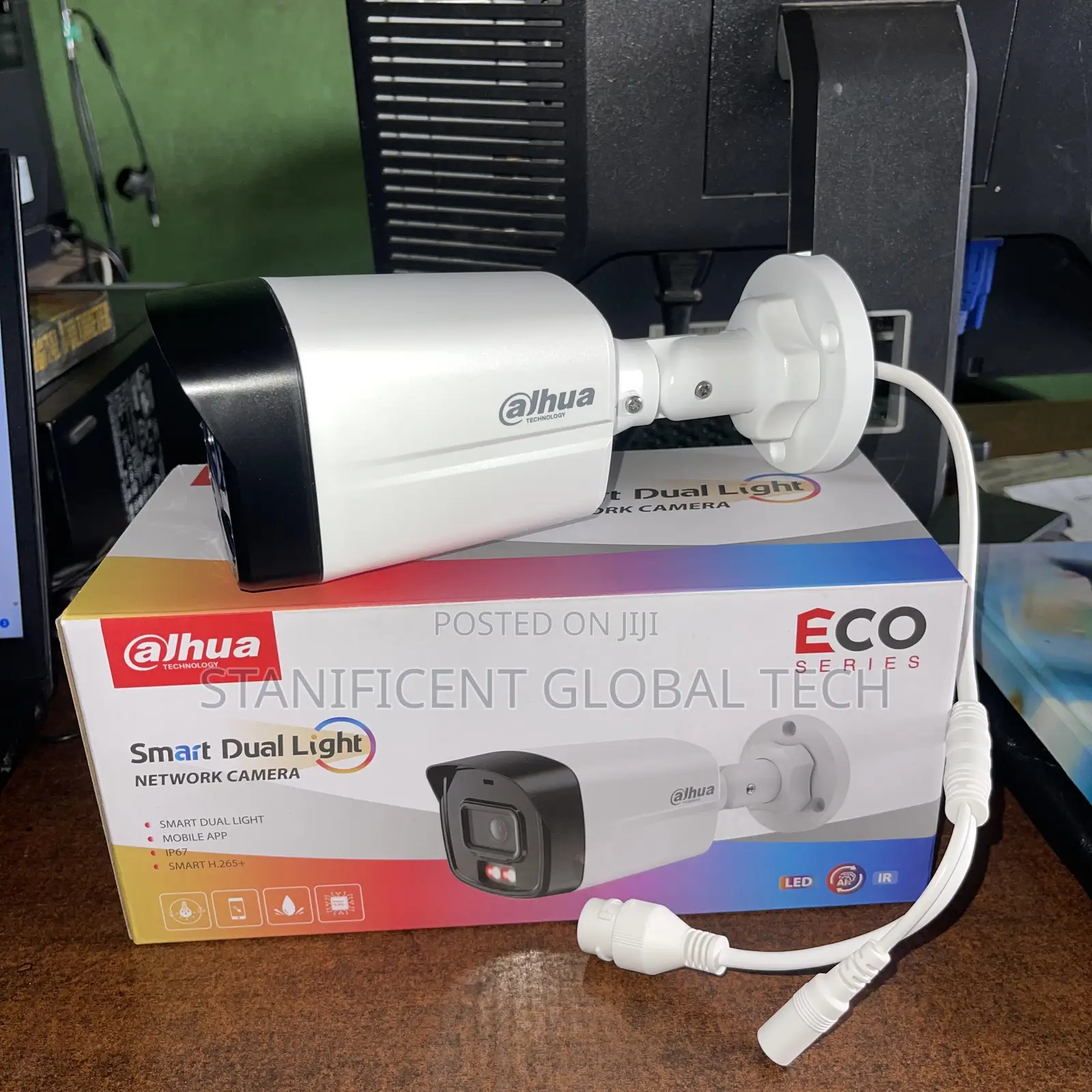 Dahua 4mp Outdoor Eco Smart Dual Light Audio Camera