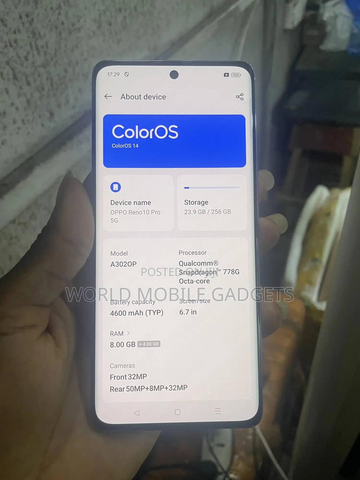 Oppo Reno10 Pro 256 GB Purple