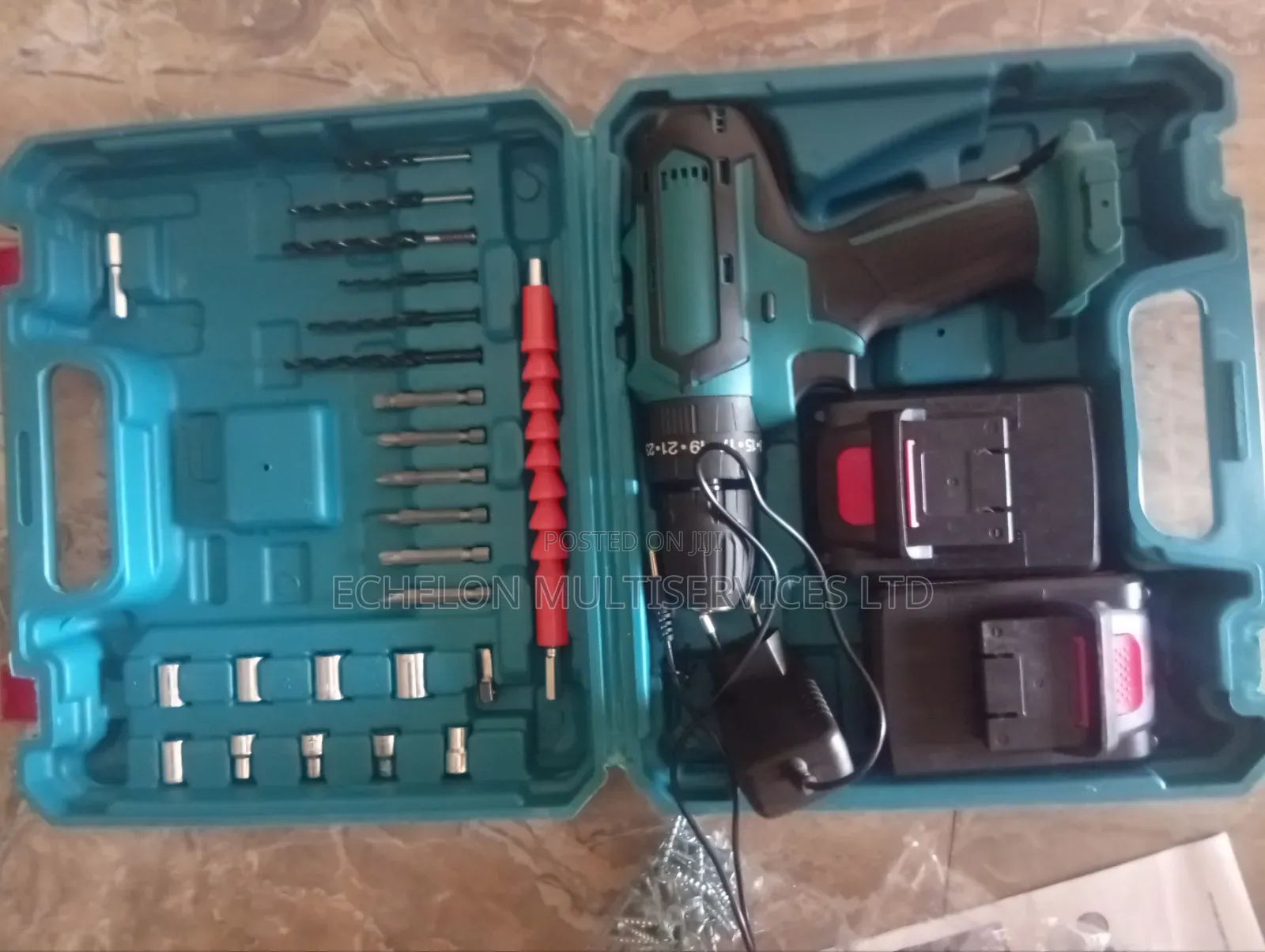 Rechargeable Cordless Hand Drill Set in Abuja for Sale!